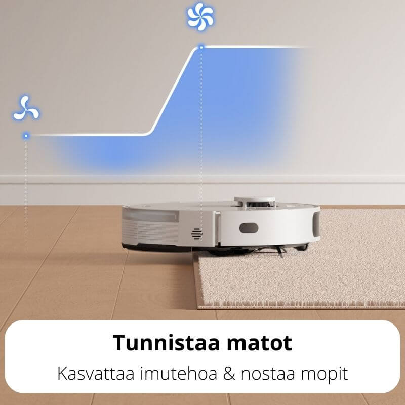 Dreame Mova S10 Plus robotti-imuri & -moppi + tyhjennystelakka