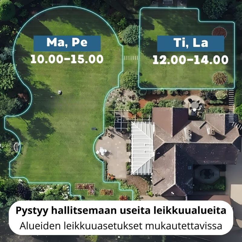 Segway Navimow i105E rajalangaton robottileikkuri (500 m2)