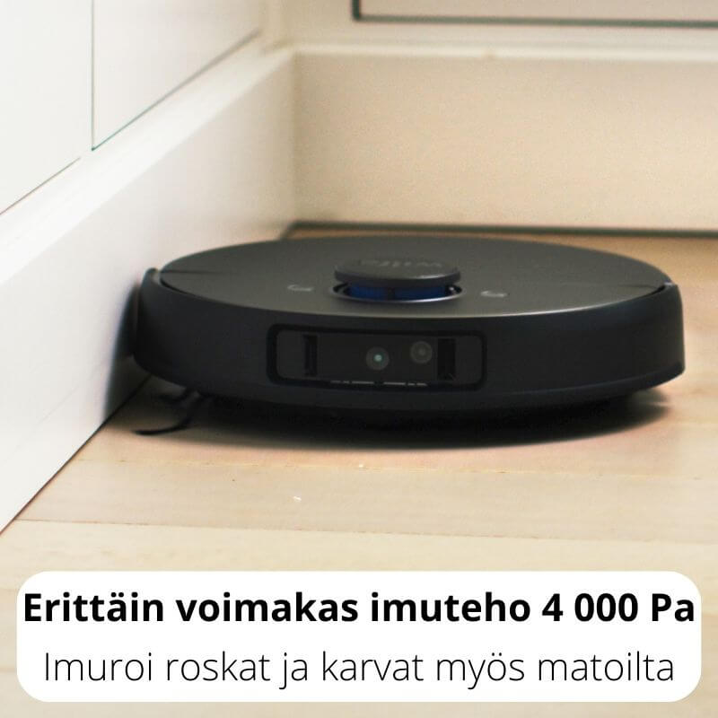 OUTLET: Wilfa Innobot RVC-D4000SL+ robotti-imuri & -moppi + tyhjennystelakka