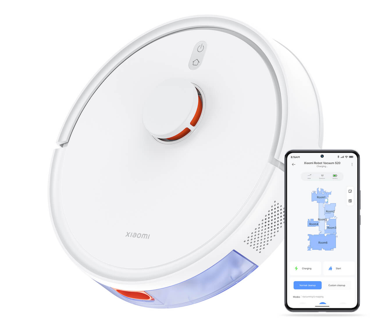 Xiaomi Robot Vacuum S20 robotti-imuri & moppi