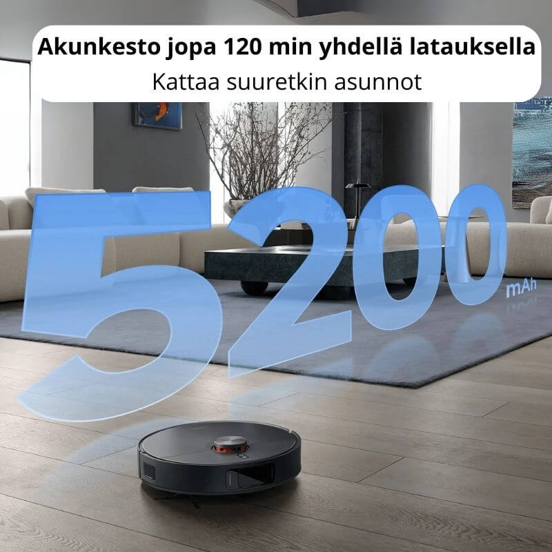 Xiaomi Robot Vacuum X20 Max robotti-imuri & -moppi + puhdistustelakka