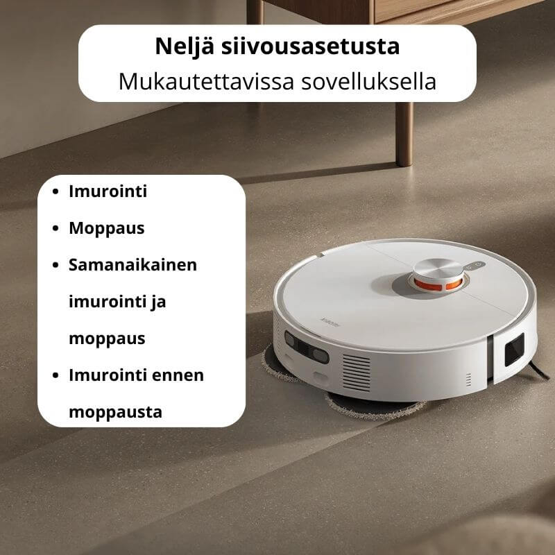 Xiaomi Robot Vacuum X20 Pro robotti-imuri & -moppi + puhdistustelakka