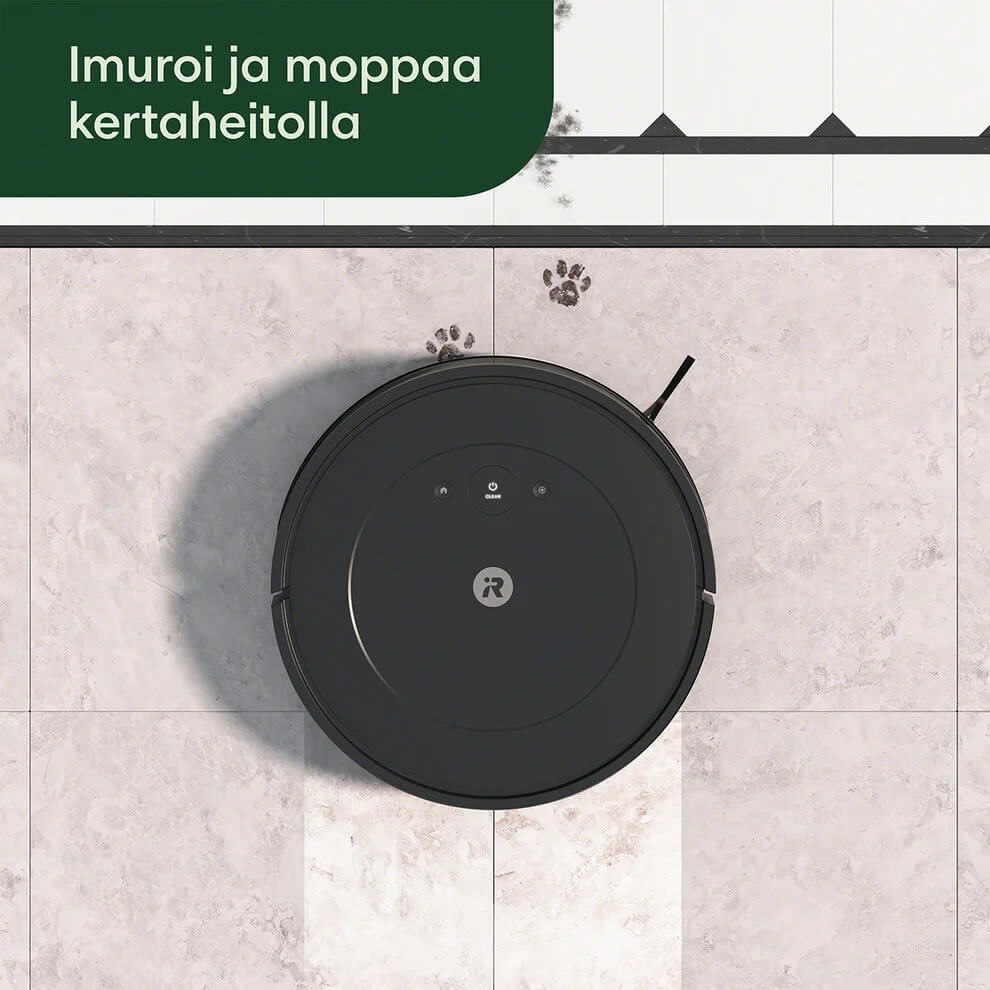 iRobot Roomba Combo 2 Essential robotti-imuri & -moppi  + tyhjennystelakka