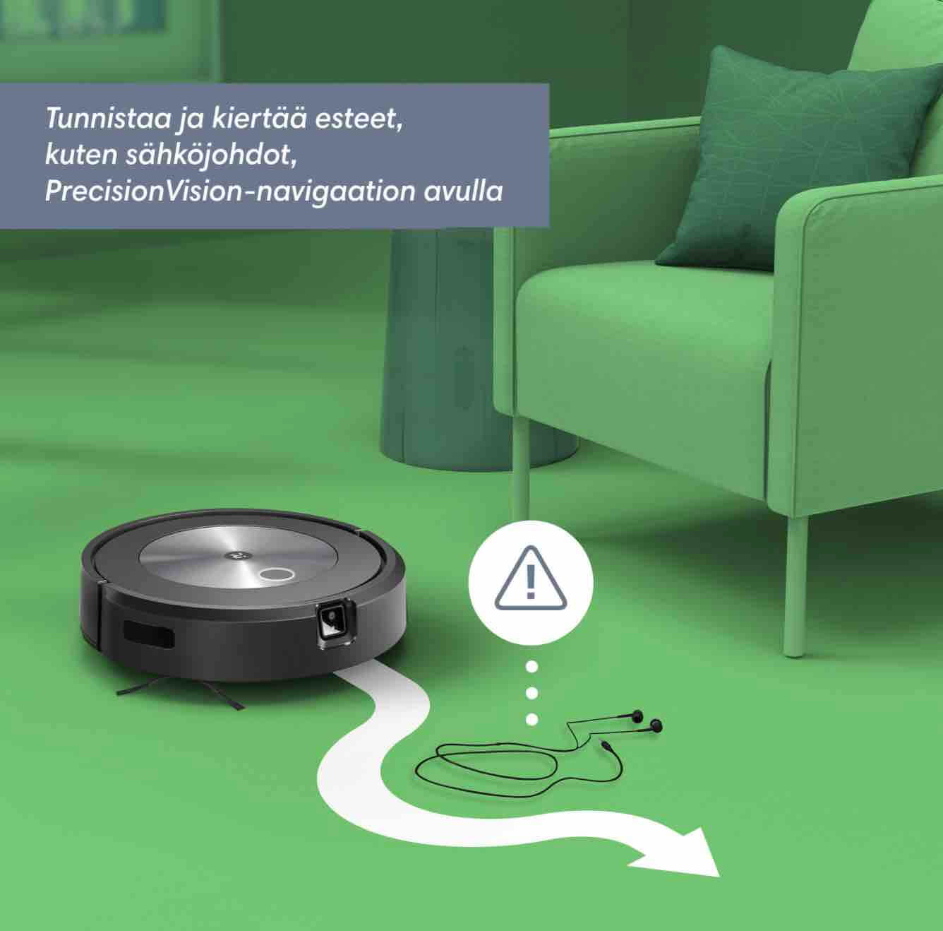 iRobot Roomba j7+ robotti-imuri + tyhjennystelakka