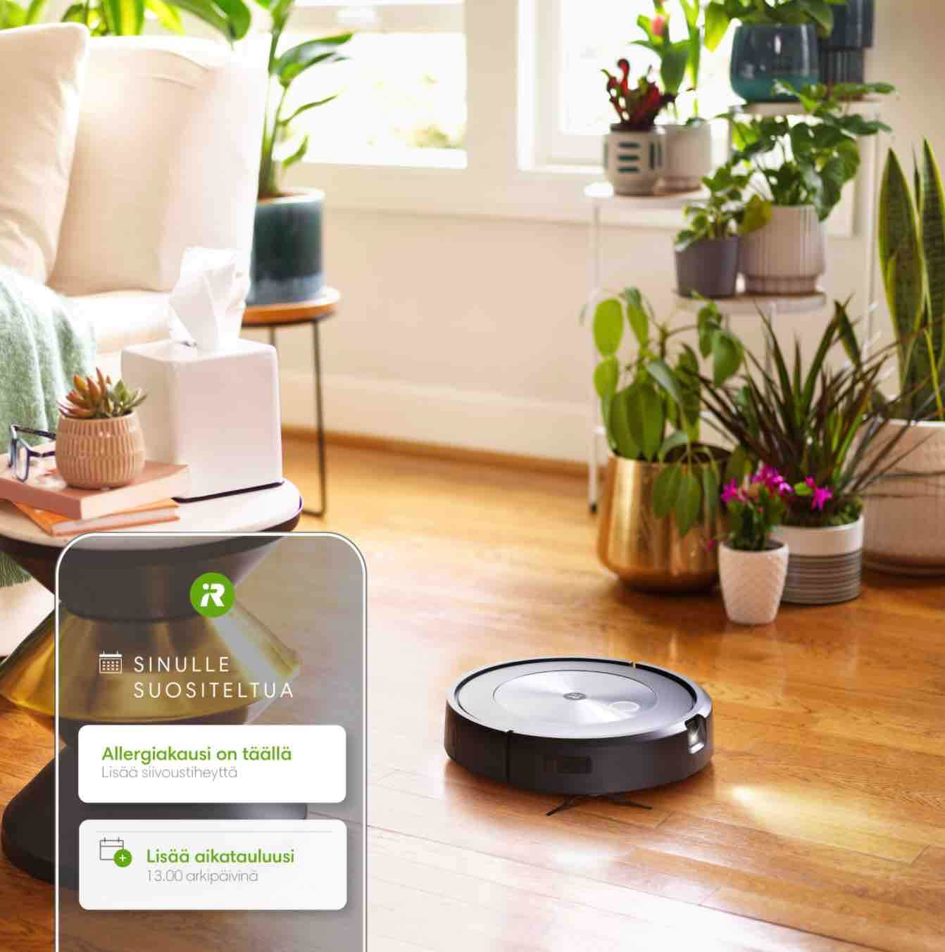 iRobot Roomba j7+ robotti-imuri + tyhjennystelakka