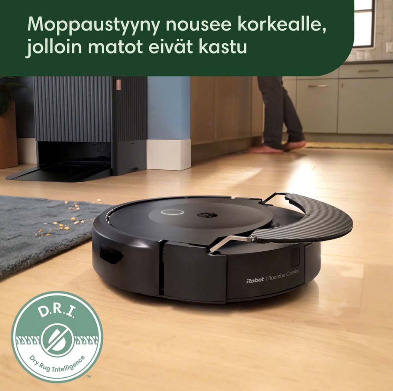 iRobot Roomba Combo 10 Max robotti-imuri & -moppi + puhdistusasema