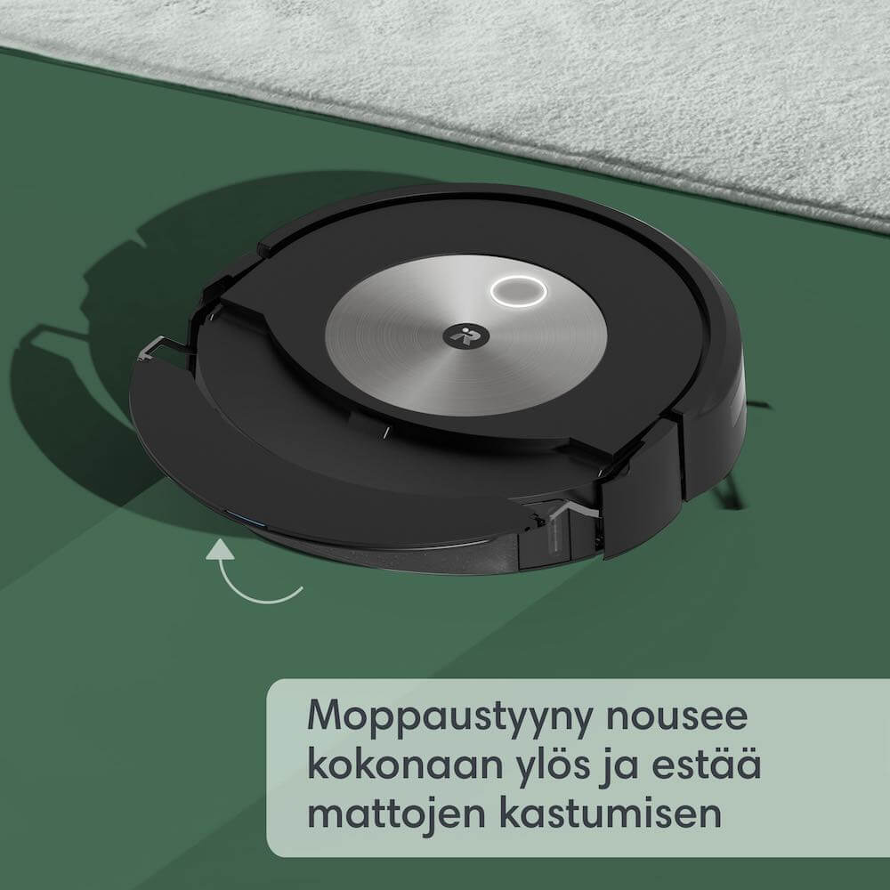 iRobot Roomba Combo j7+ robotti-imuri & -moppi + tyhjennystelakka