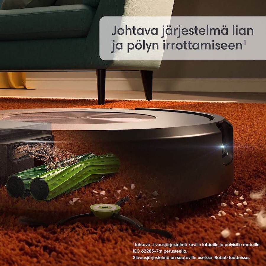 iRobot Roomba Combo j9+ robotti-imuri & -moppi + tyhjennystelakka