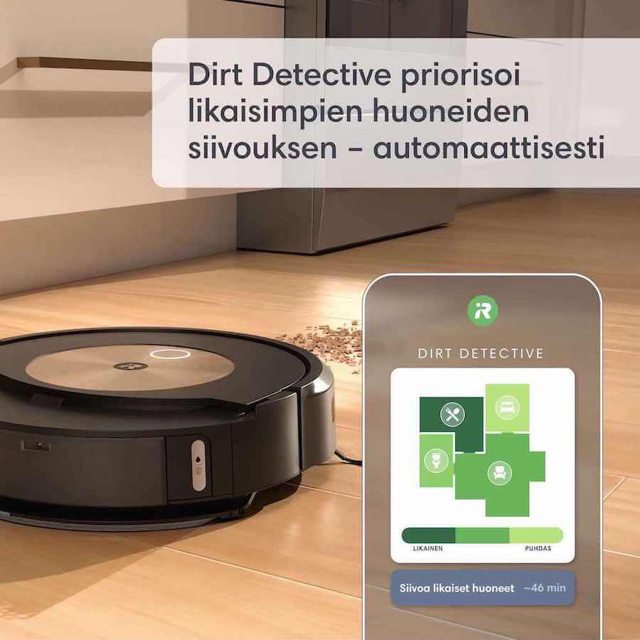 iRobot Roomba Combo j9+ robotti-imuri & -moppi + tyhjennystelakka