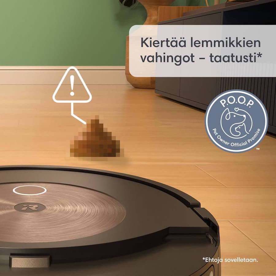 iRobot Roomba Combo j9+ robotti-imuri & -moppi + tyhjennystelakka