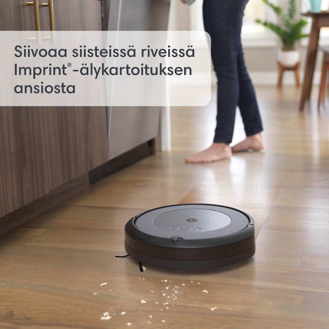 iRobot Roomba i5 Combo robotti-imuri & -moppi