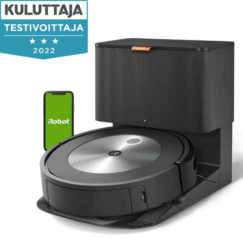 iRobot Roomba j7+ robotti-imuri + tyhjennystelakka