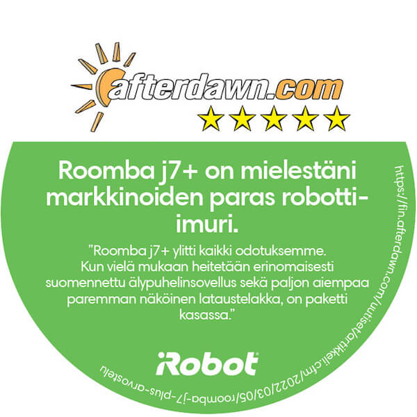 iRobot Roomba j7+ robotti-imuri + tyhjennystelakka