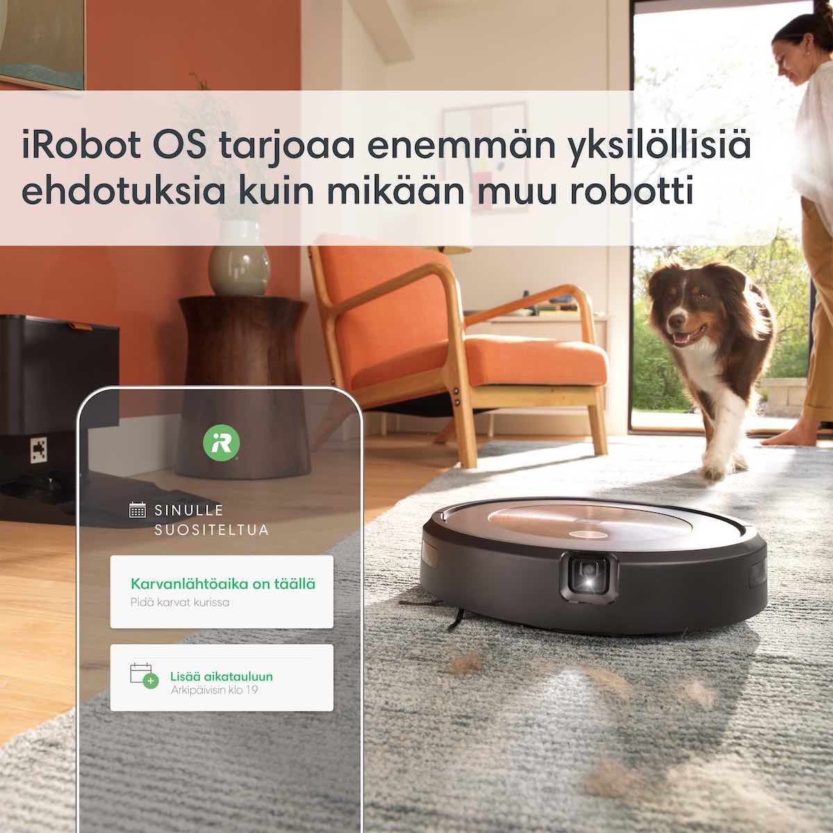 iRobot Roomba j9+ robotti-imuri + tyhjennystelakka